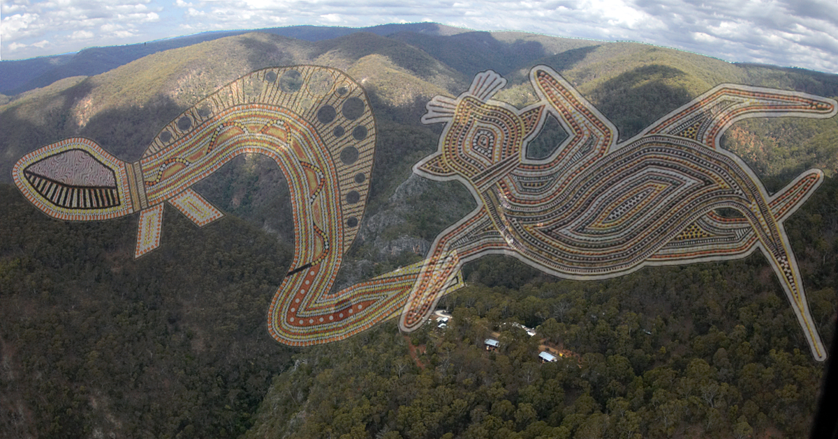 blue mountains aboriginal tour